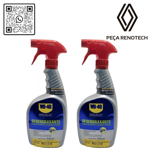 RN 911887-K2 911887 Desengraxante Spray Para Limpeza Pesada 946ml Wd-40 1